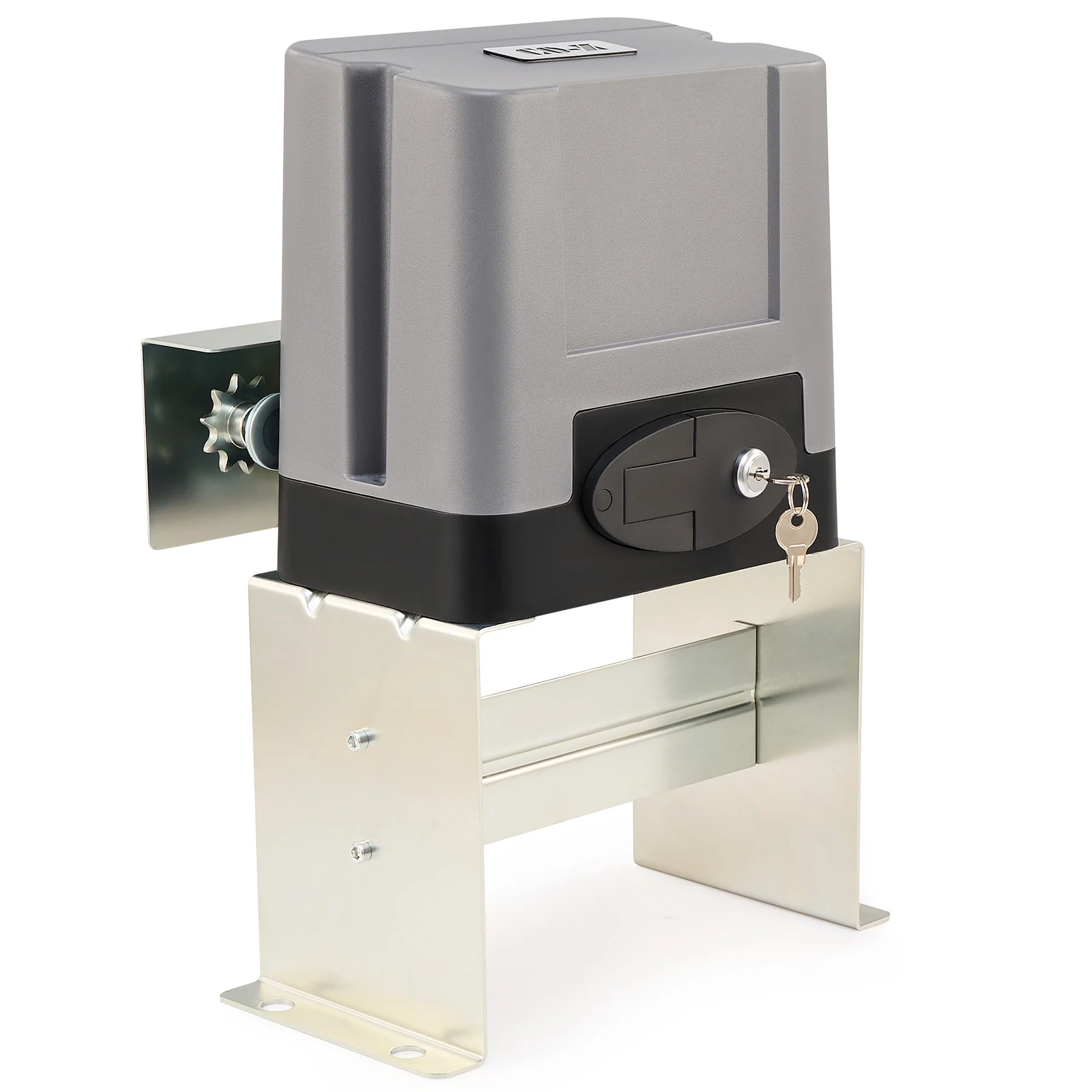 CO-Z Automatic Sliding Gate Opener Kit with 280W Motor for 1400lb 40ft Home Gate - Image 3