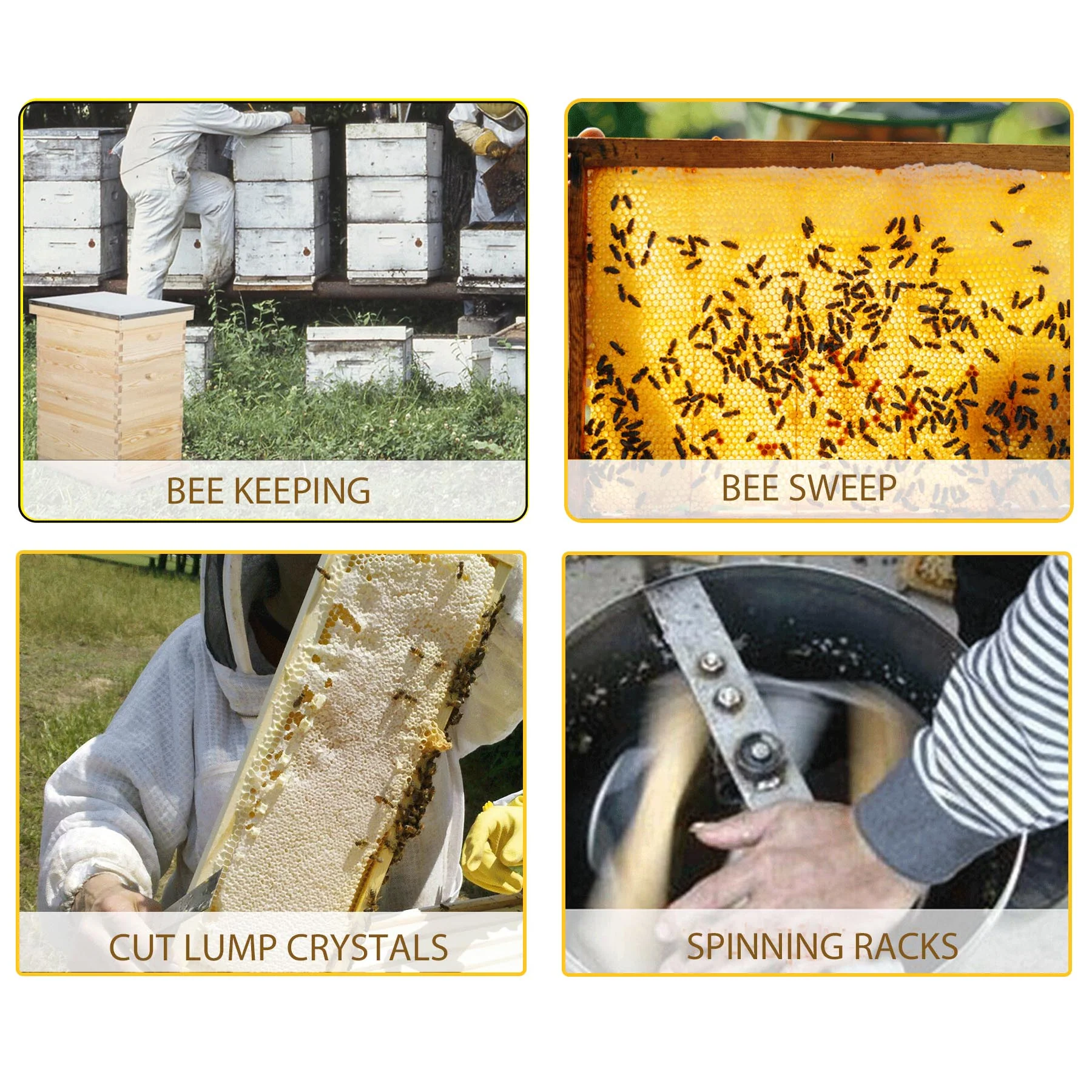 CO-Z 5-Layer Beehive Kit, Bee Box for Honey, Starter Beekeeping Supplies (No Frames) - Image 8