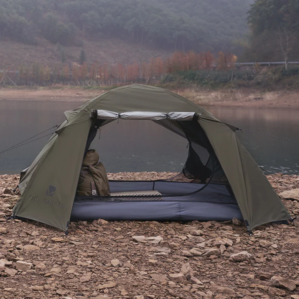 Camping & Backpacking Tent — Waterproof, Rainproof, Silver-Coated Sun Protection, Easy Setup Hiking Shelter - Image 4