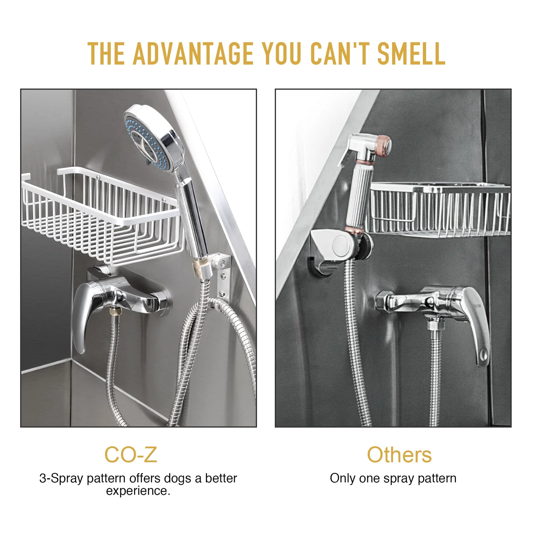 CO-Z 50" Stainless Steel Dog Grooming Tub with Faucet, Walk-in Ramp & Accessories - Image 5