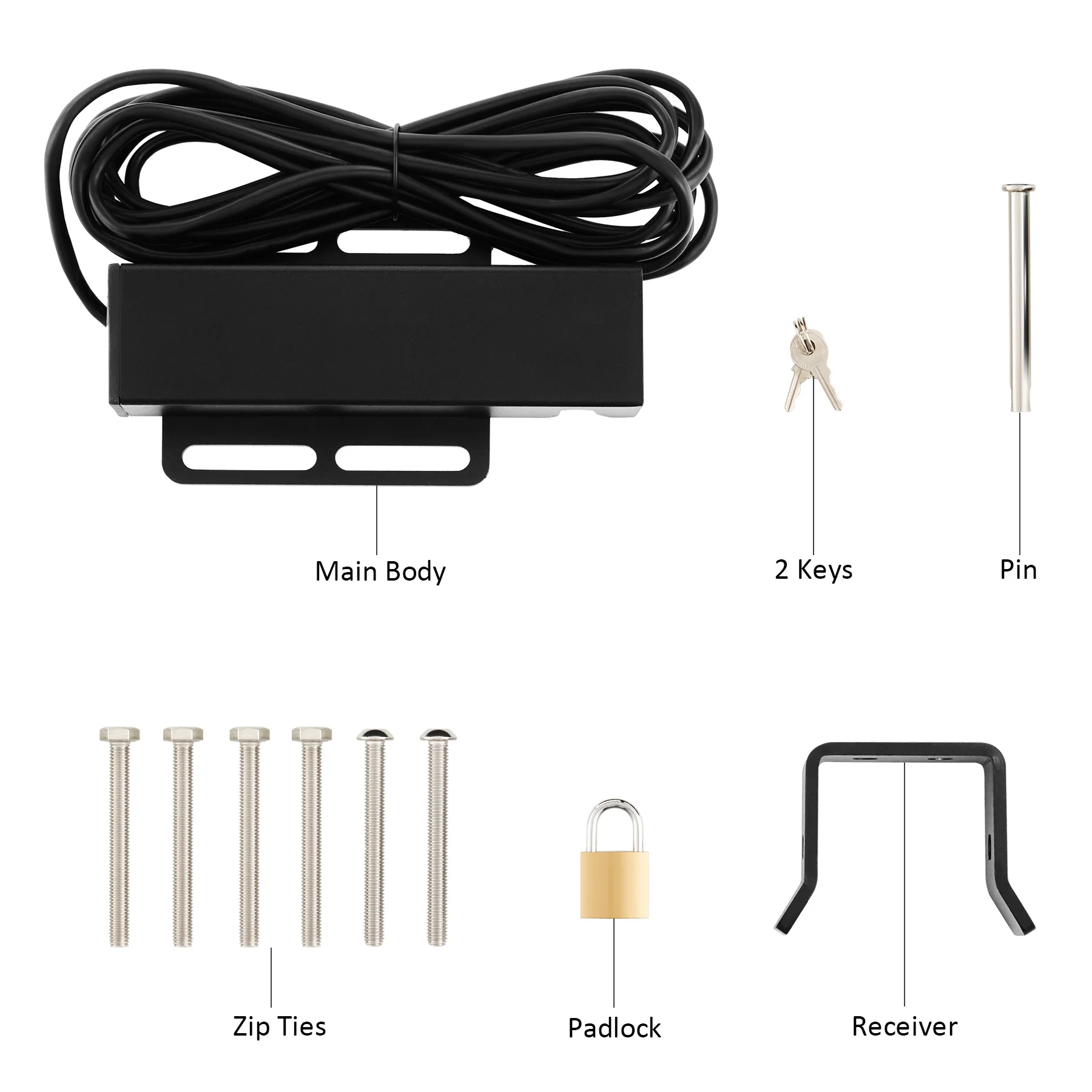 CO-Z Smart Gate Lock for Automatic Gate Opener, Outdoor Keyless Gate Lock Electric Door Latch - Image 7
