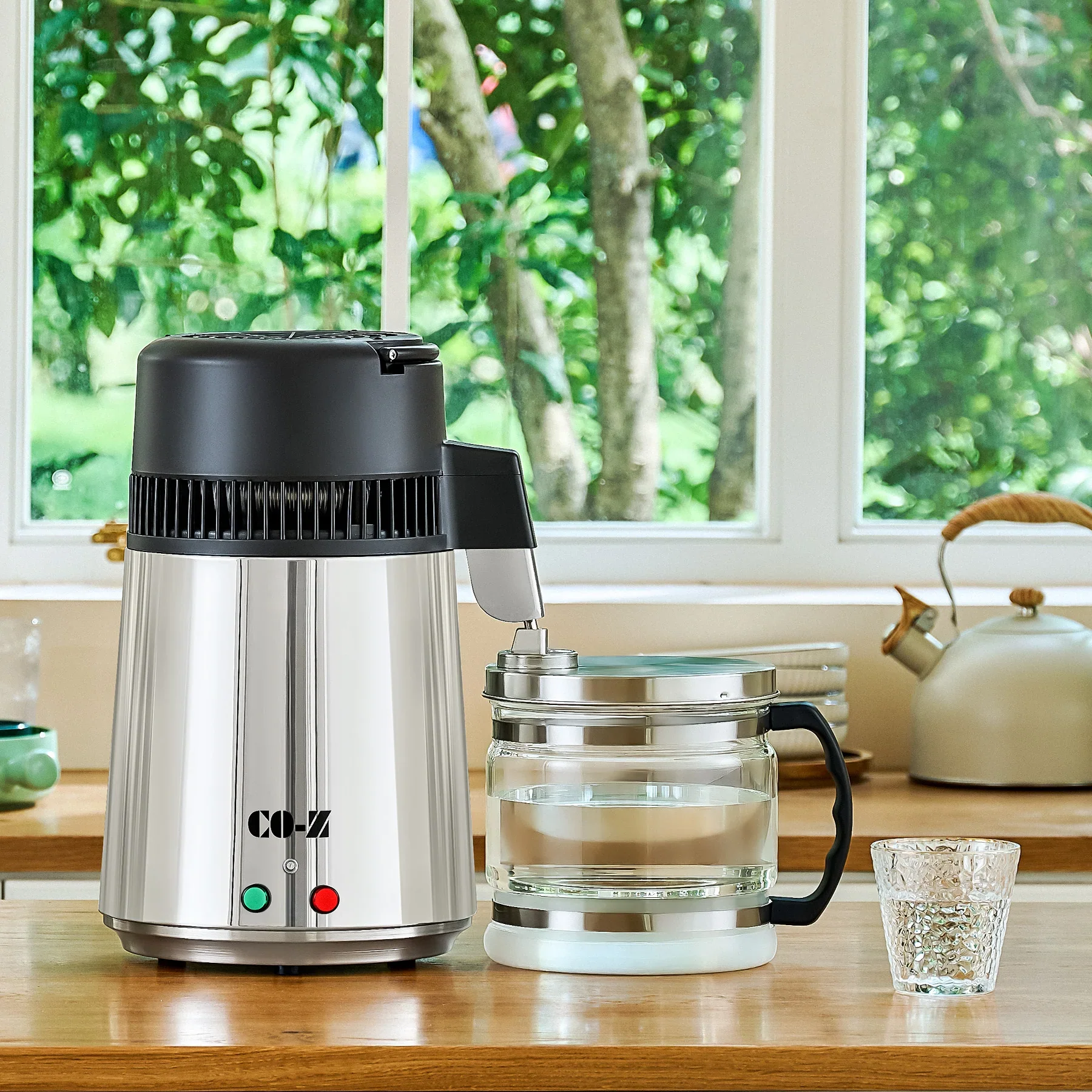 CO-Z 4L Water Distiller, Stainless Steel Purifier with Auto Shutoff - Image 12