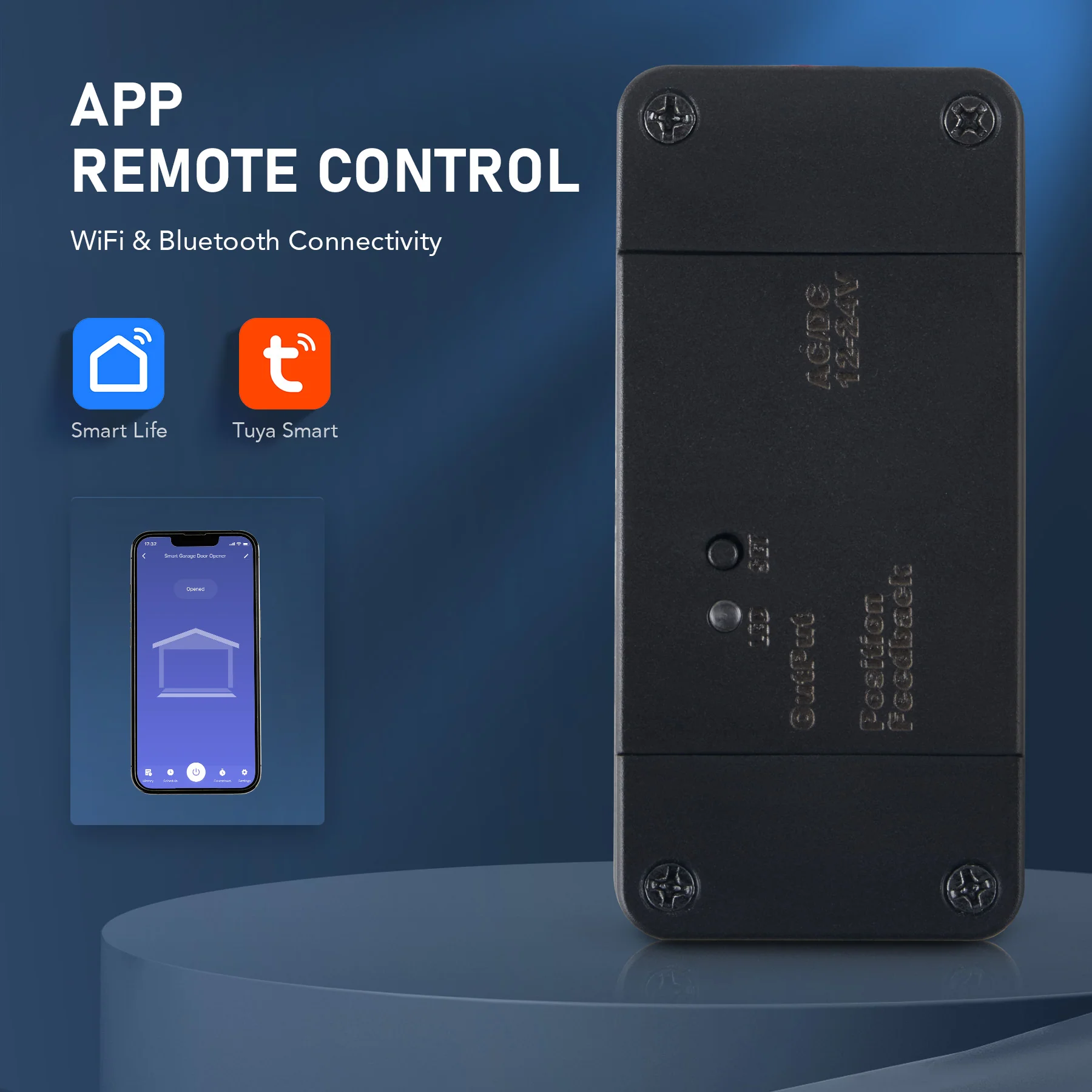 CO-Z WiFi & Bluetooth Gate Opener Controller Compatible with Tuya Smart Life - Image 2