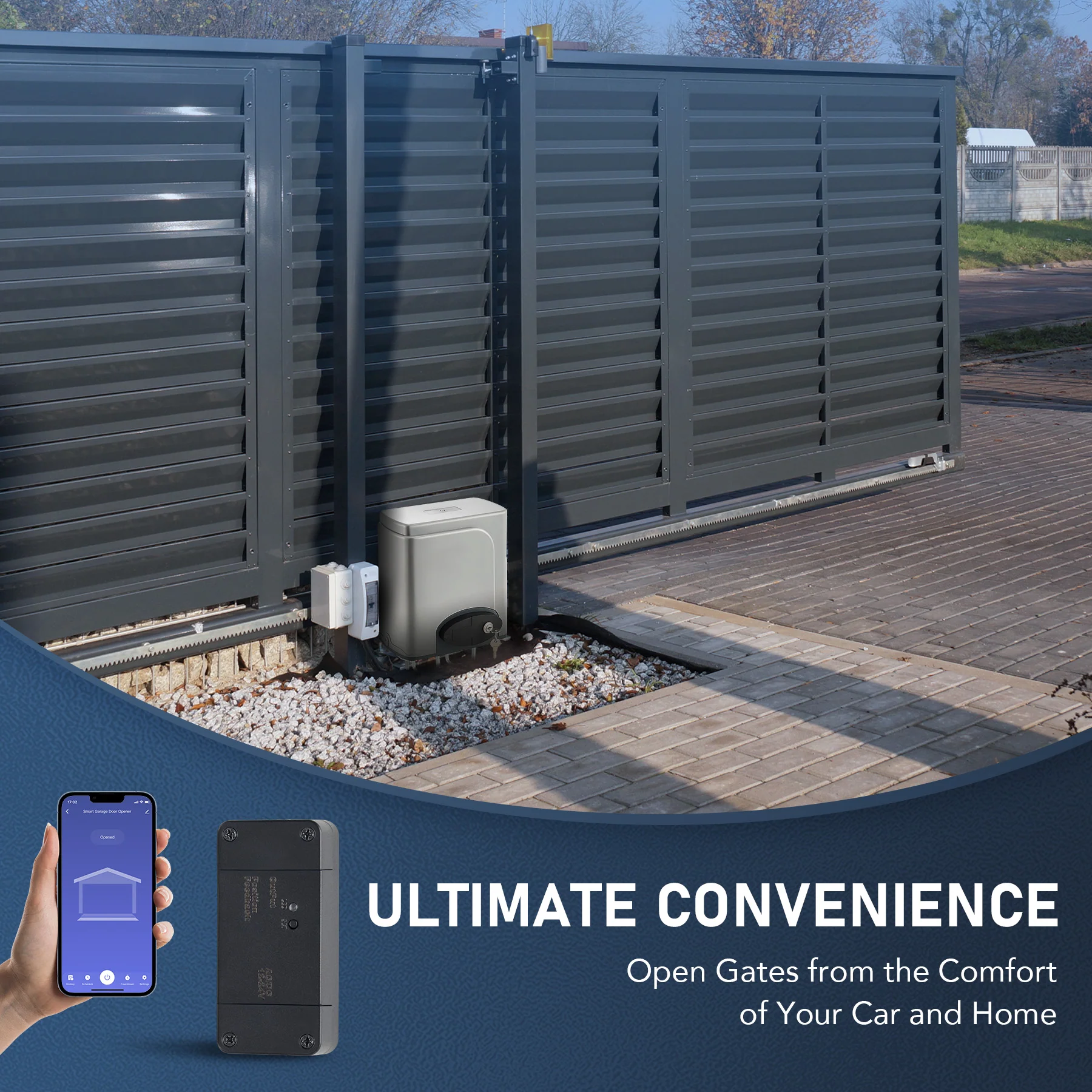 CO-Z WiFi & Bluetooth Gate Opener Controller Compatible with Tuya Smart Life - Image 3