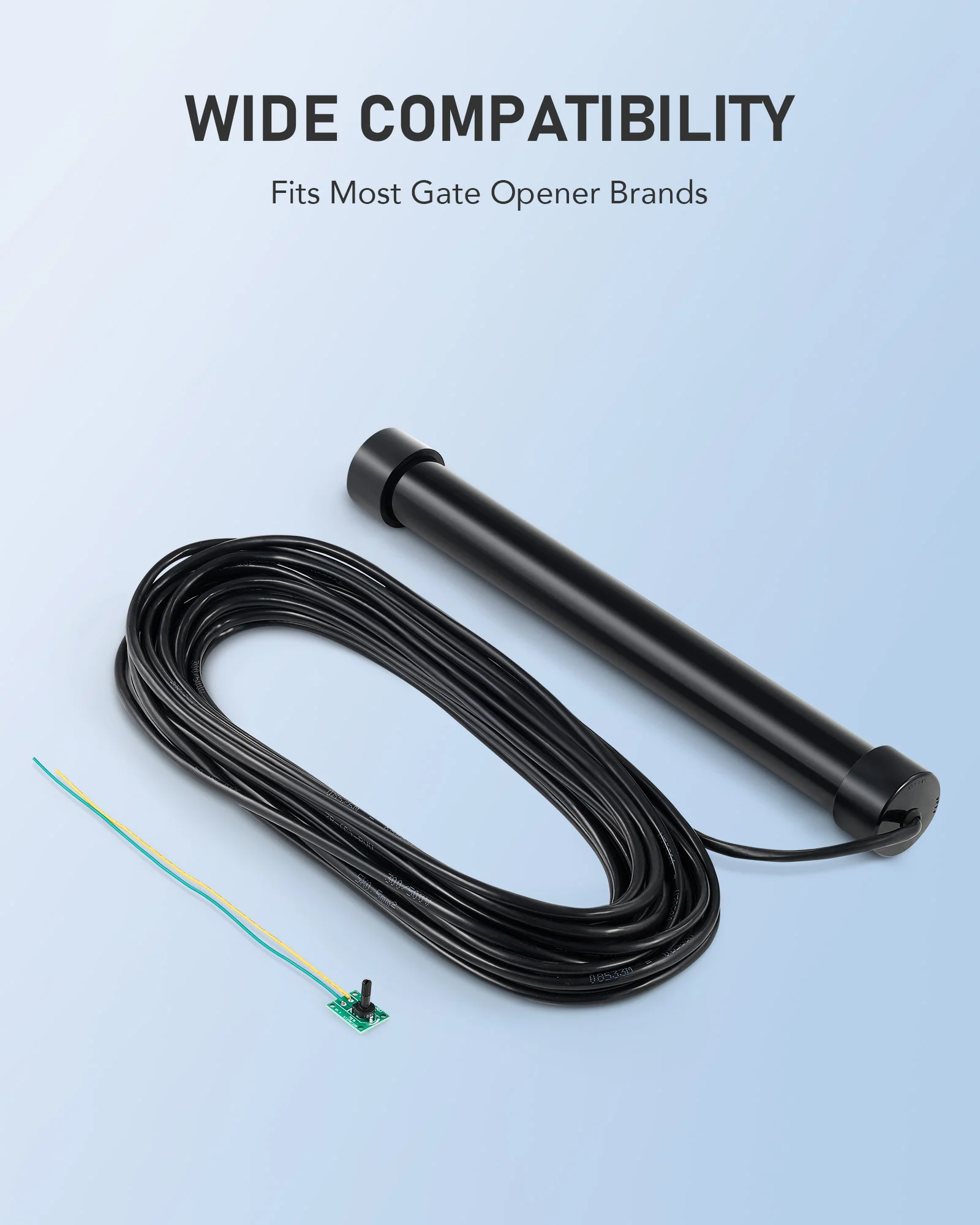 CO-Z Wired Vehicle Sensor Exit Wand for Automatic Gate Opener with 50 ft. Cable - Image 5