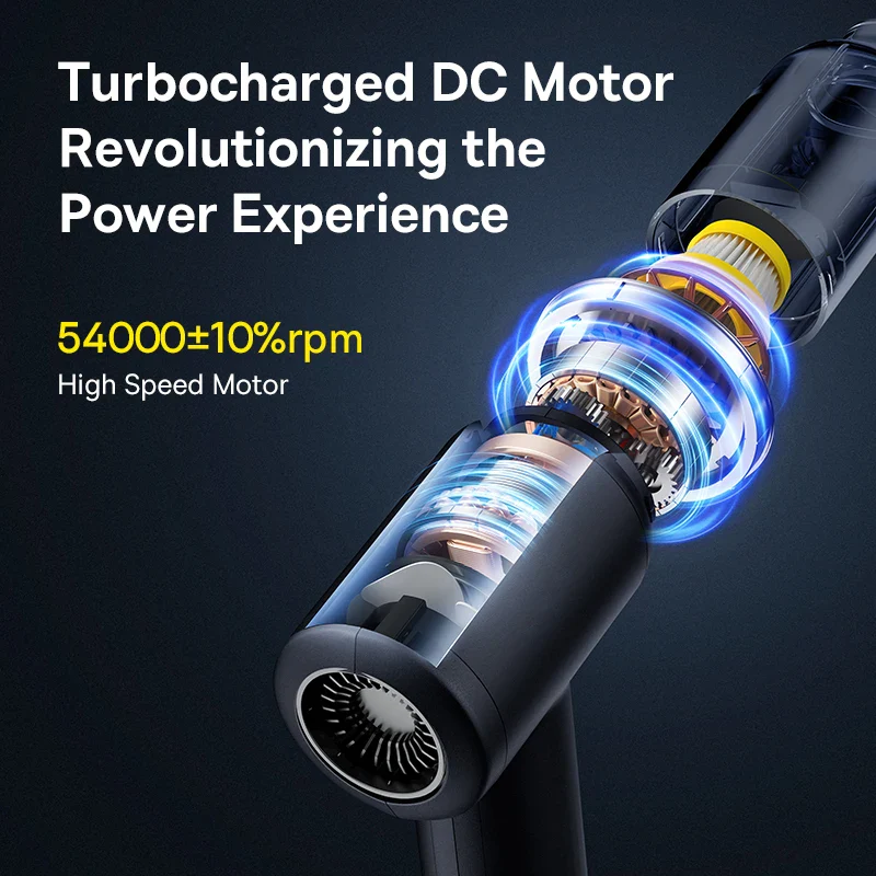 Cordless Car Vacuum Cleaner & Air Duster — Portable 4-in-1 Powerful Vehicle Cleaning Tool - Image 4