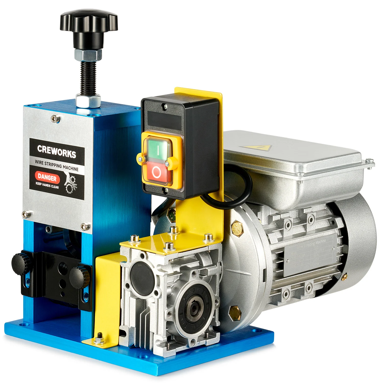 CREWORKS Automatic Wire Stripping Machine for 0.06"-1" Scrap Wire Recycling - Image 2
