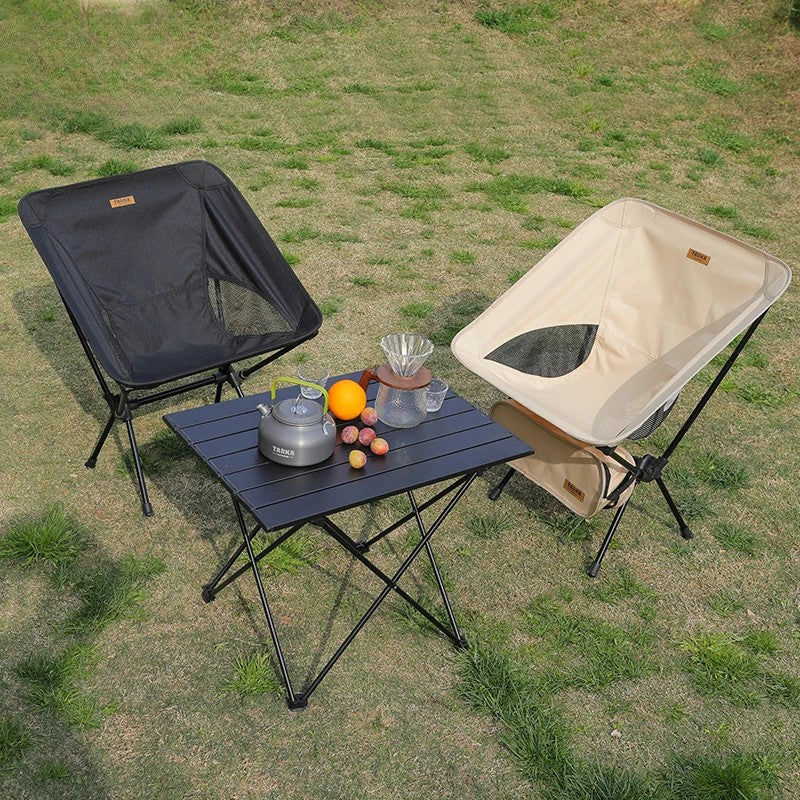 Foldable Camping Chairs Set — Ultralight Portable Moon Chairs for Backpacking, Garden, Picnic, Beach & Fishing - Image 6