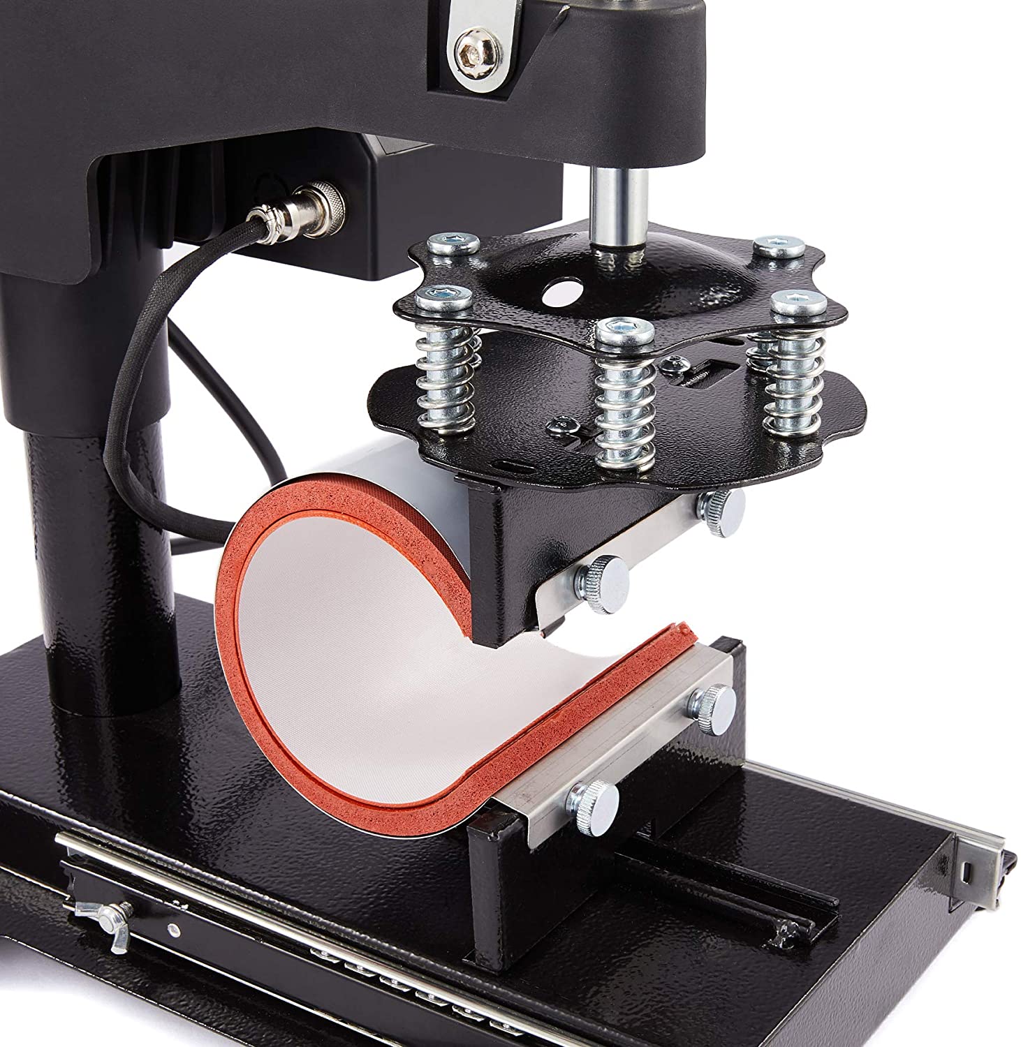 CO-Z Heat Press Machine 12x15 Inch, 8-in-1 T-Shirt Hat Cap Mug Plate Digital Transfer Sublimation Machine, 360 Swing Away 1250W Industrial Press Machine - Image 5