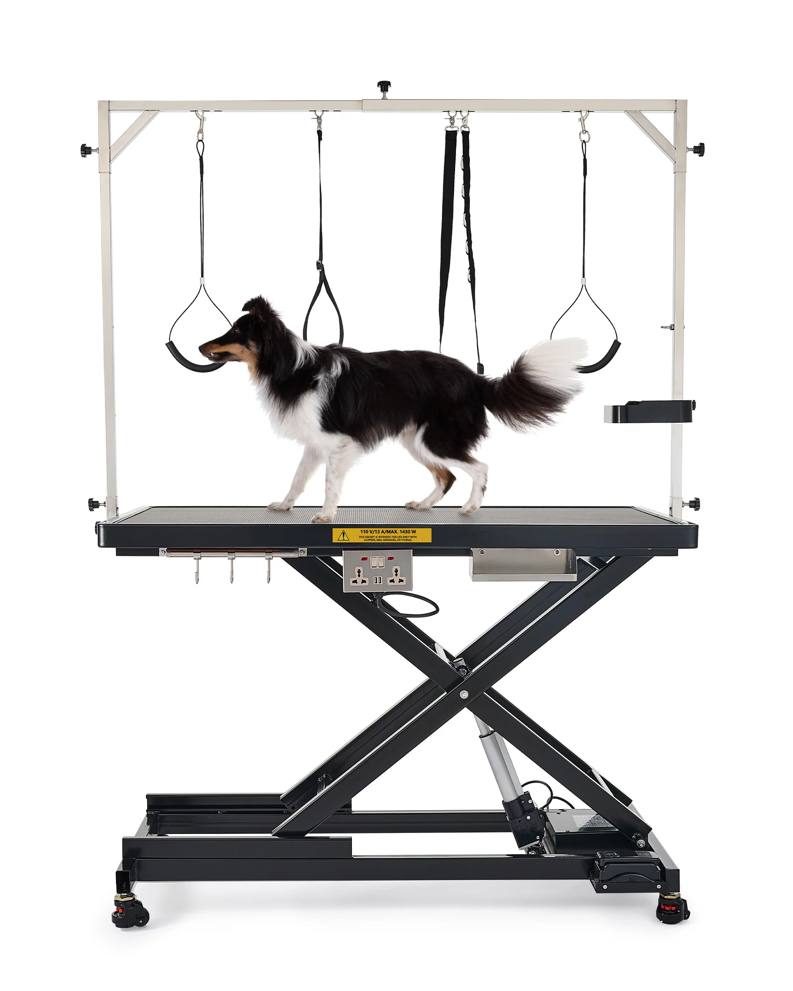 Heavy Duty Electric Dog Grooming Table with Adjustable Height - Image 9