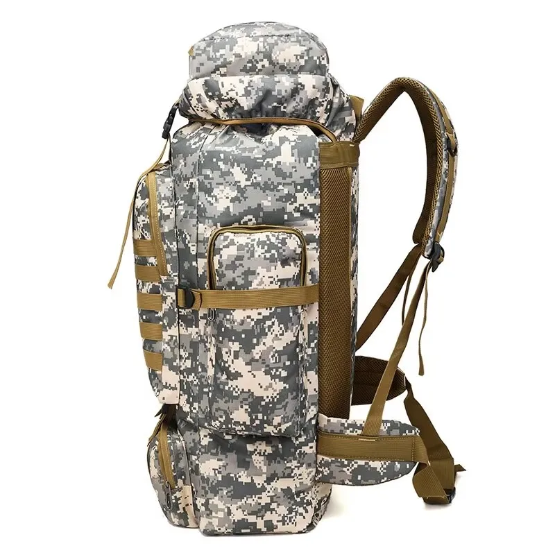 Outdoor Camouflage Backpack — Large-Capacity Waterproof Military-Style Travel & Hiking Pack - Image 4