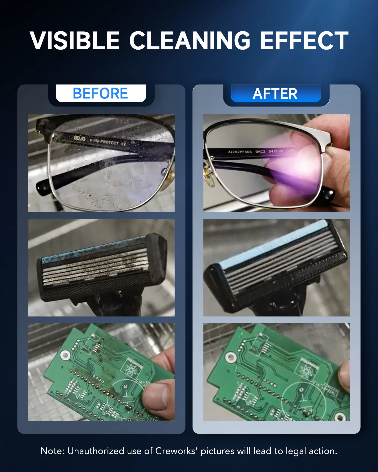 Ultrasonic Cleaning: Professional Ultrasonic Machine with Heater, Timer, and Dual Mode 10L - Image 4