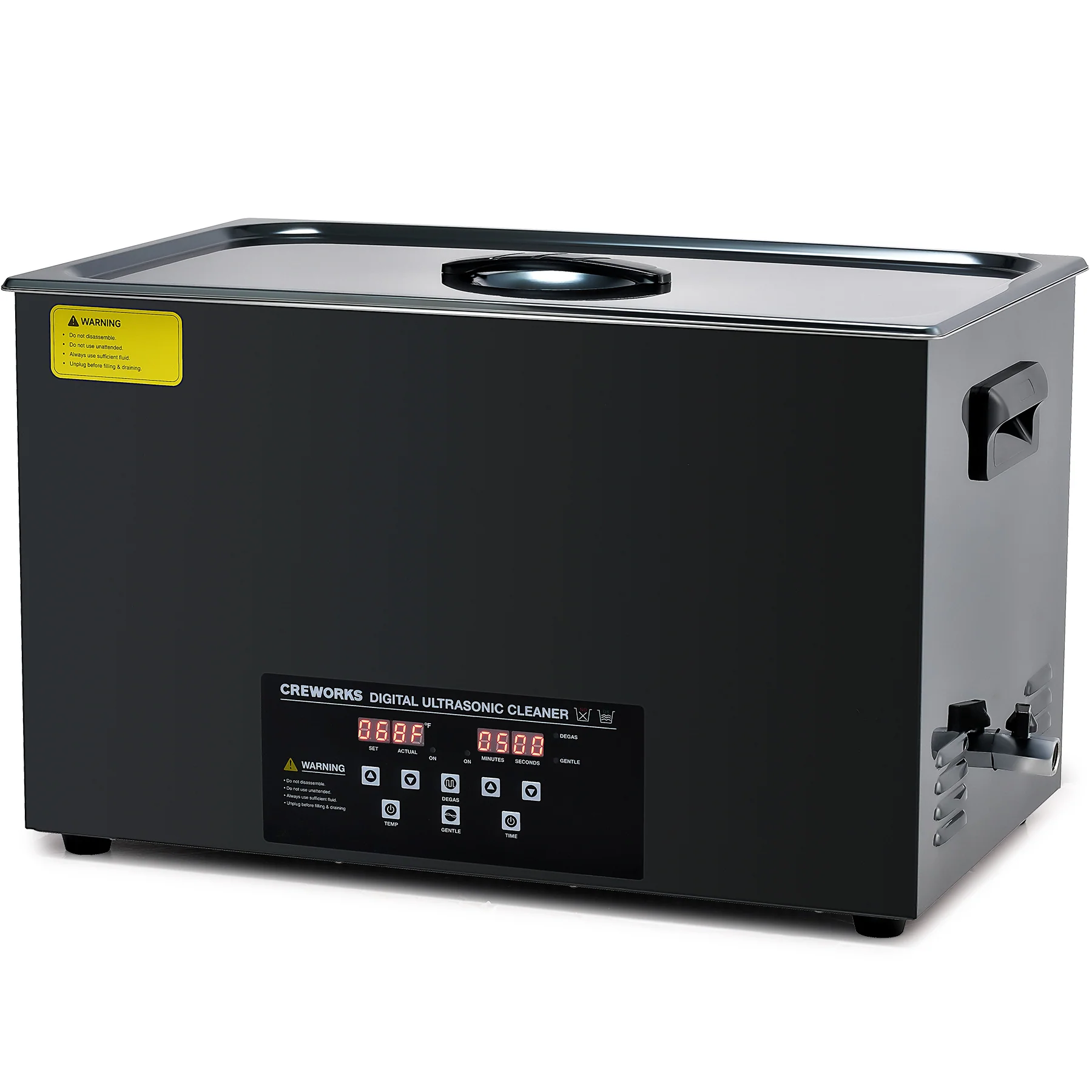 Ultrasonic Cleaning: Professional Ultrasonic Machine with Heater, Timer, and Dual Mode 30L - Image 6