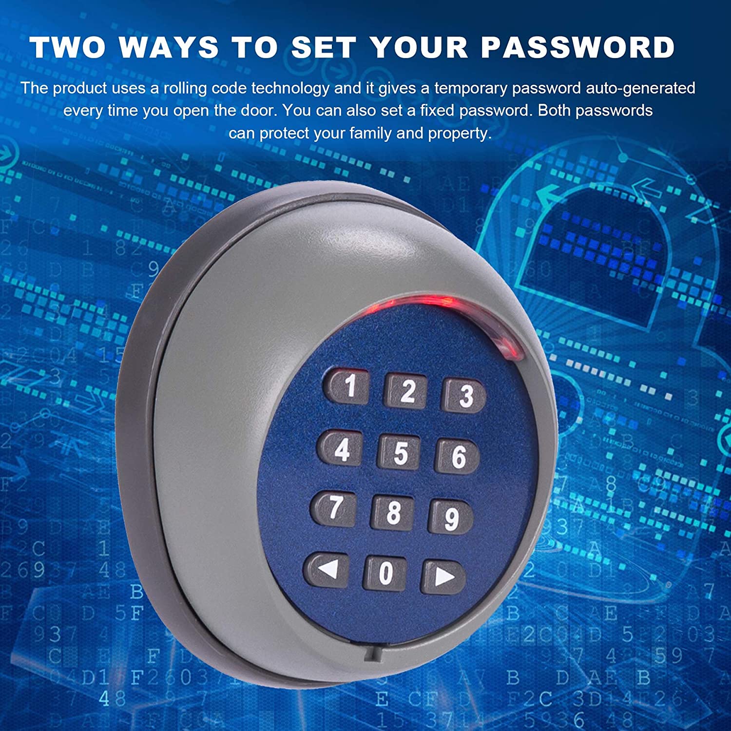 CO-Z Wireless Keypad Remote Control for Automatic Gate Opener - Image 3
