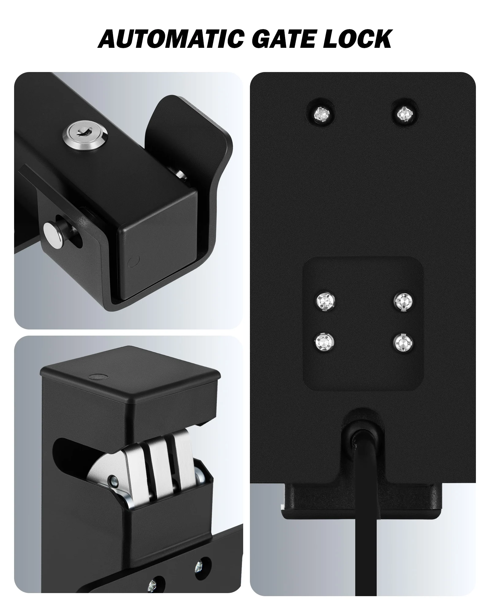 Zumi Electric Gate Lock | 12–24V Auto Lock for Swing Gates - Image 3
