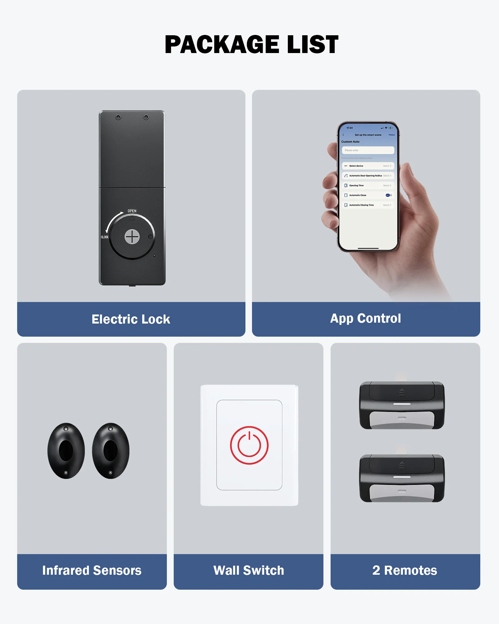 ZUMI Wall Mount Automatic App-Control Garage Door Opener with IR Sensors & Electric Lock - Image 10