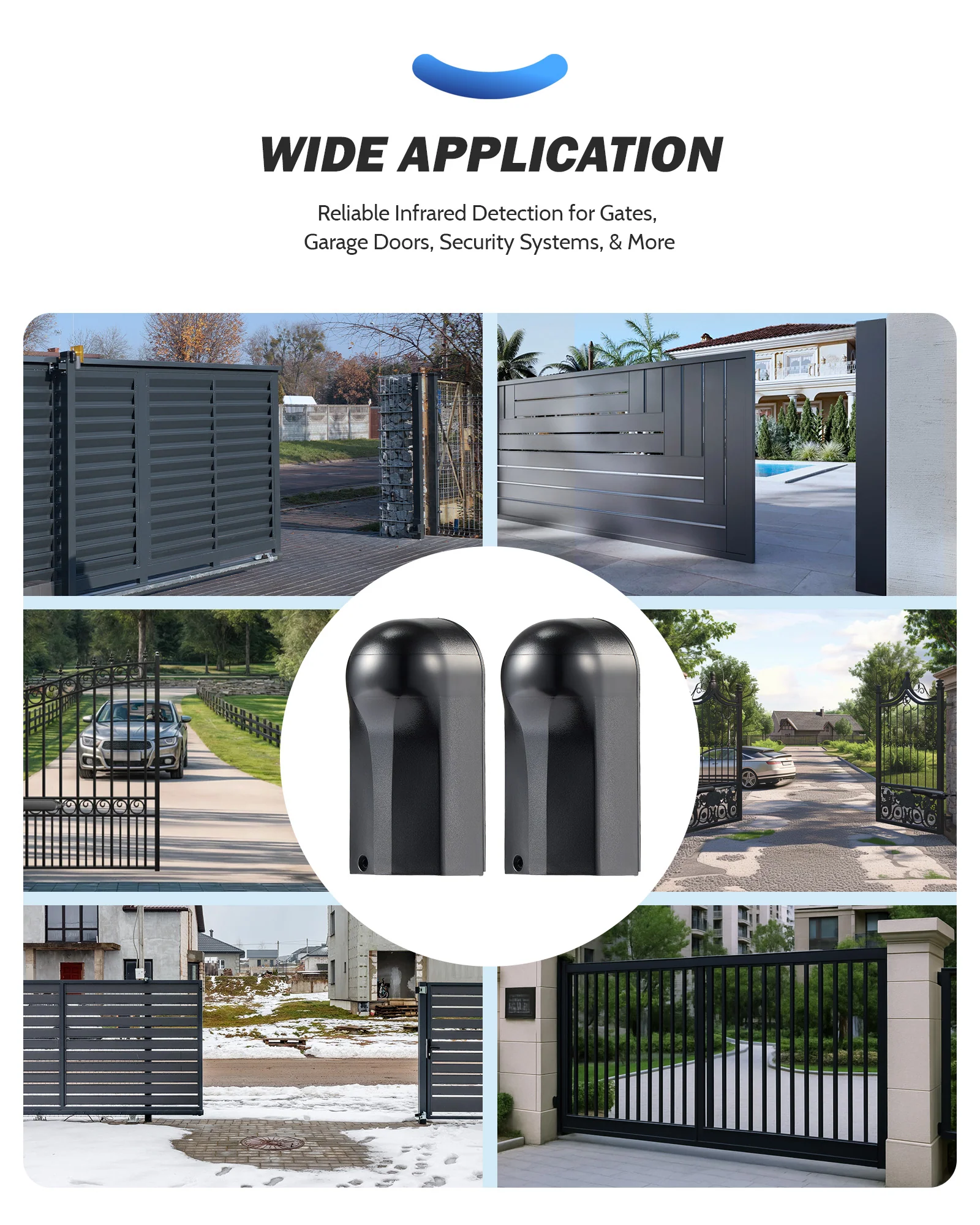ZUMI Infrared Sensor Kit for Automatic Gates and Garage Doors - Image 7