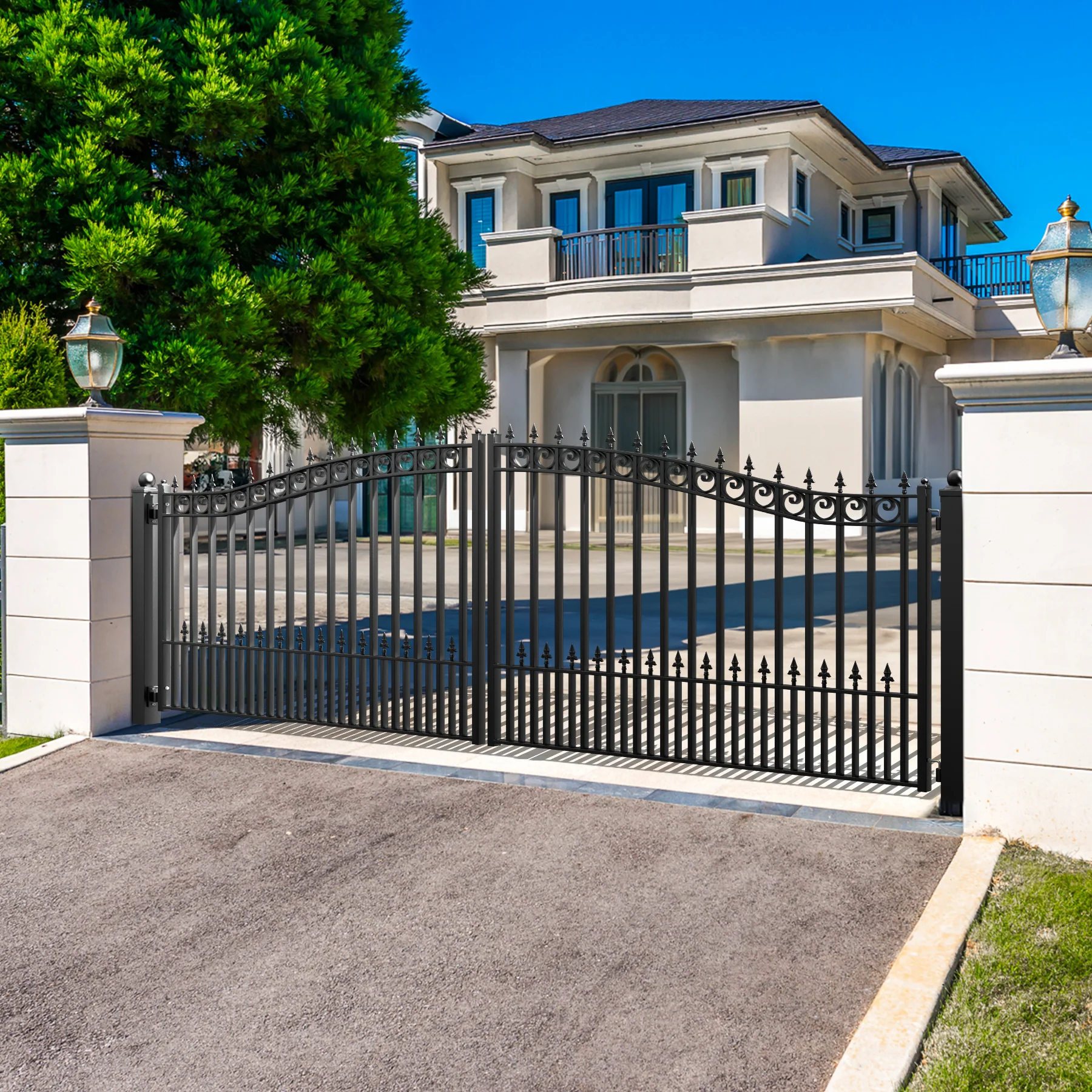 ZUMI Sydney Style Dual Swing Driveway Gates - Image 6