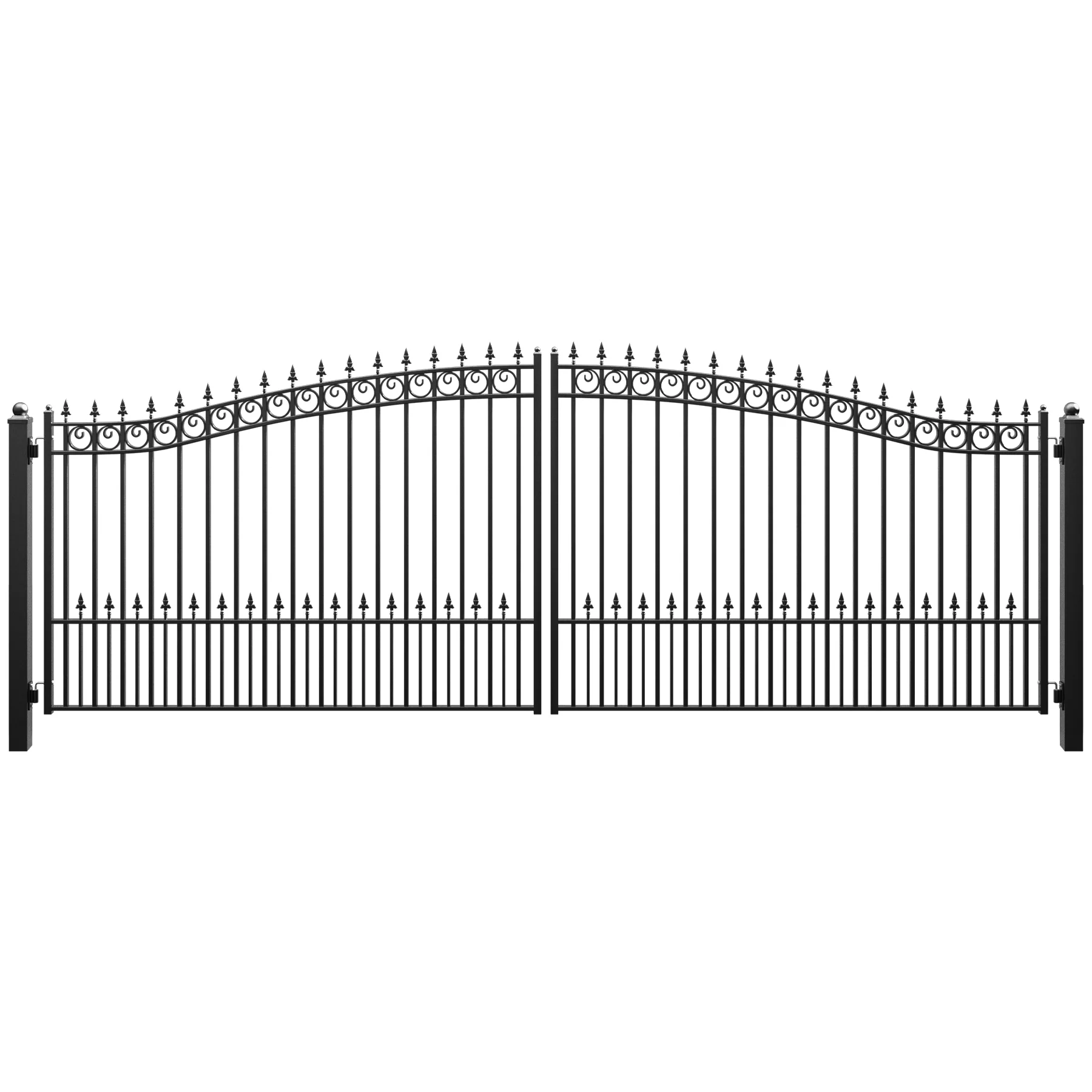 ZUMI Sydney Style Dual Swing Driveway Gates - Image 8