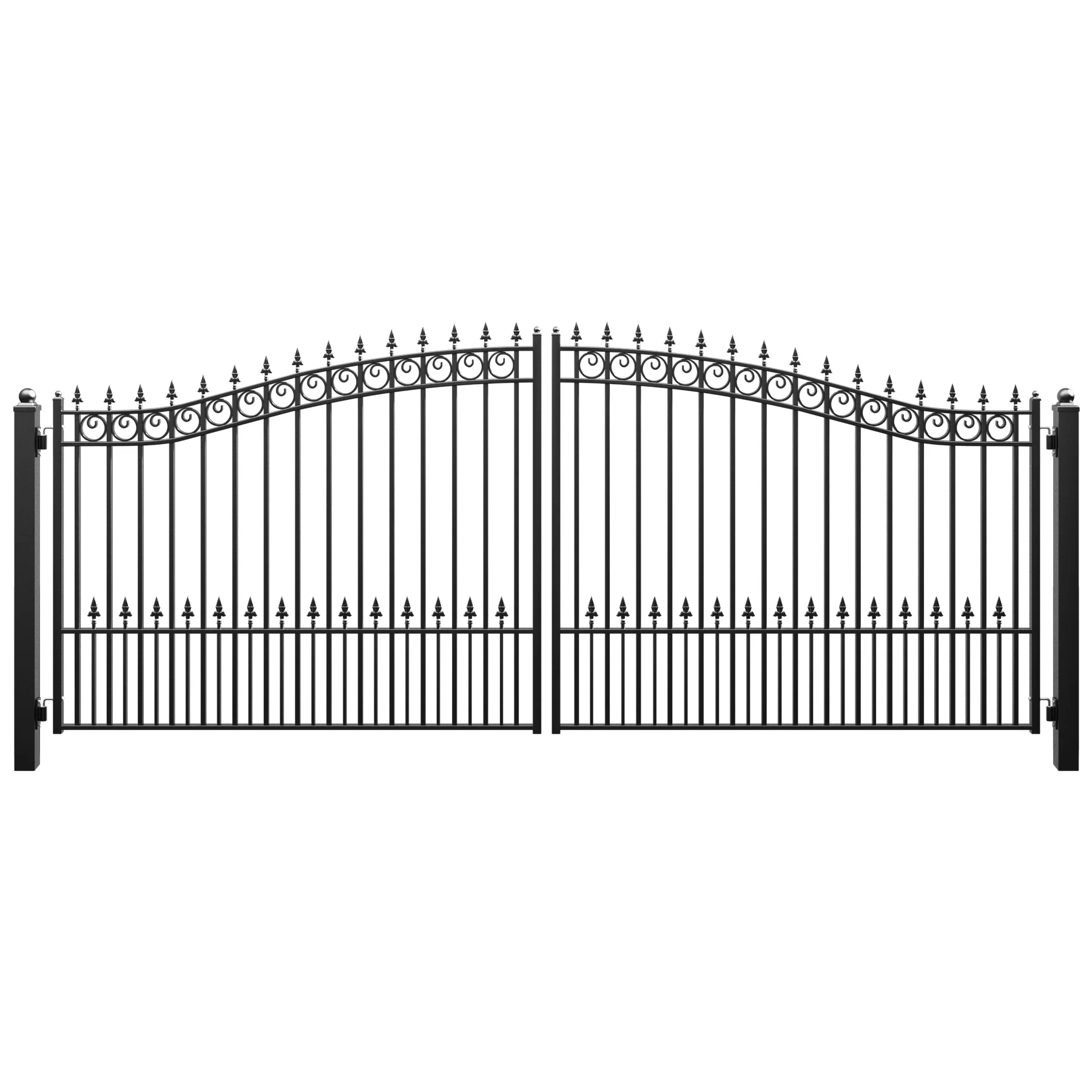 ZUMI Sydney Style Dual Swing Driveway Gates - Image 9